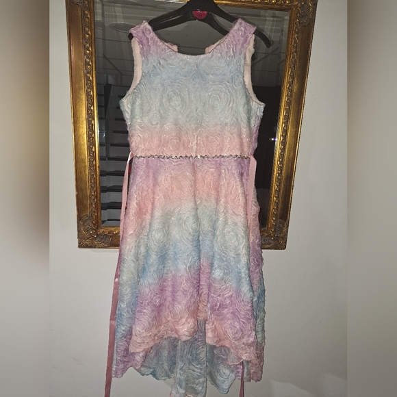 Rare edition Size 12 girl dresses with high low skirt. - Picture 16 of 17